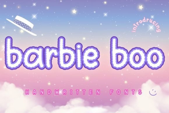 Barbie Boo: A Playful Display Font for Handmade Product Branding