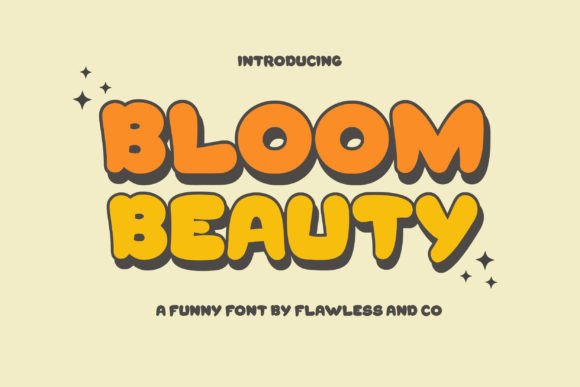 Bloom Beauty Handwritten Font for Editorial Design