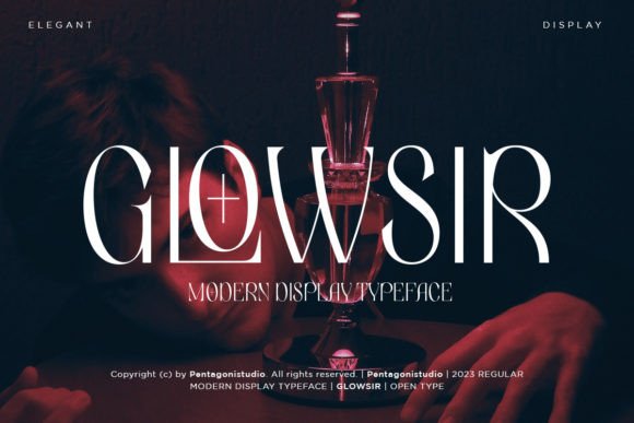 Glowsir Typeface: Elevating Digital Brand Identity with Modern Elegance