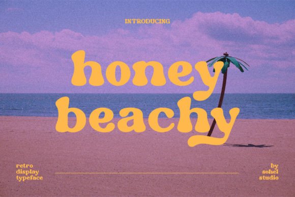 Honey Beachy: The Vintage Display Font for Boutique Branding