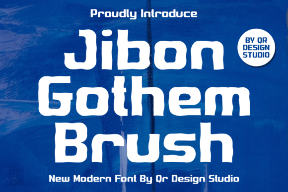 Jibon Gothem Brush: The Ultimate Display Font Review