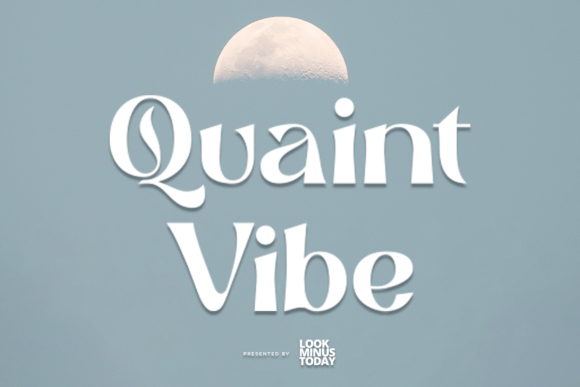 Quaint Vibe: The Unique Display Font for Scroll-Stopping Visuals