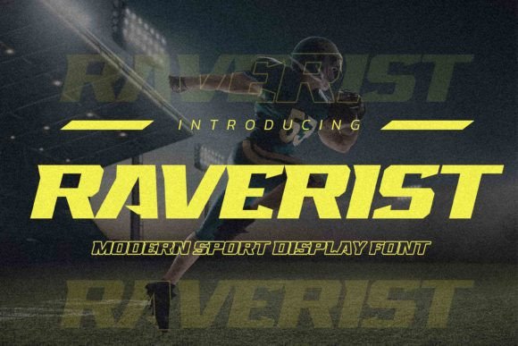 Raverist: The Striking Display Font for Bold Brand Identity