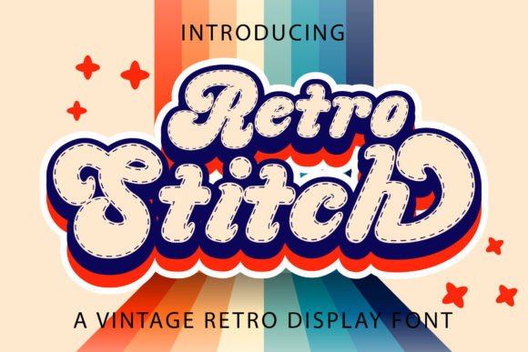 Retro Stitch Typeface Review