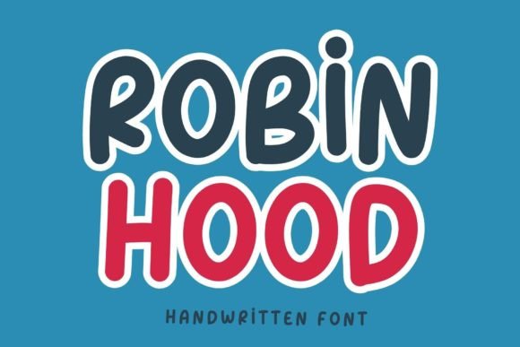 Robinhood: A Cute Handwritten Font for Authentic Branding