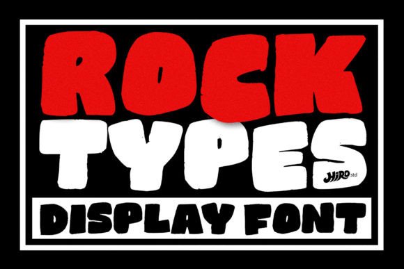 Rocktypes: A Bold Display Font for High-Impact Branding