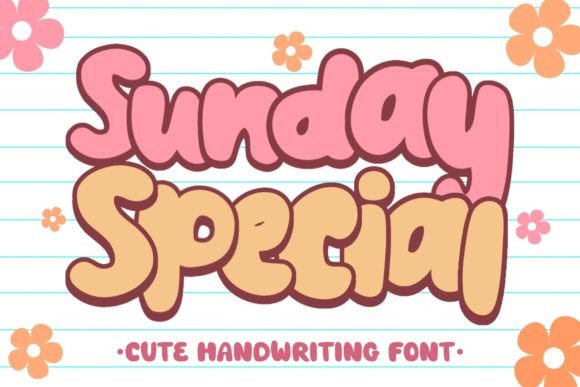Sunday Special Typeface for Elegant Branding and Printables