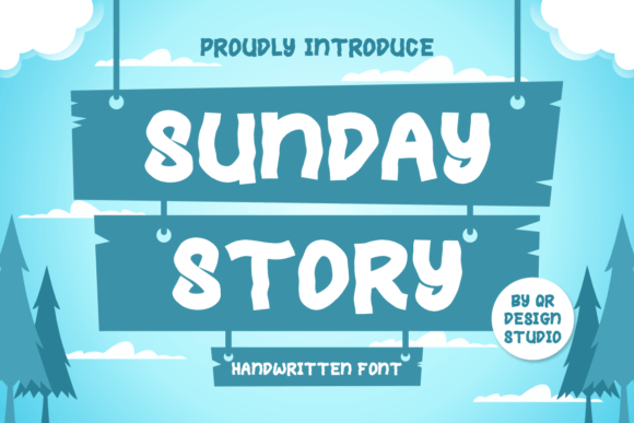 Sunday Story: The Bold Display Font for Handmade Branding