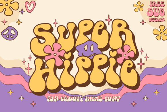 Super Hippie Typeface Review for Creative Makers