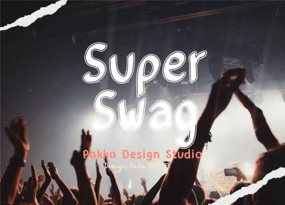 Super Swag: The Ultimate Graffiti Display Font