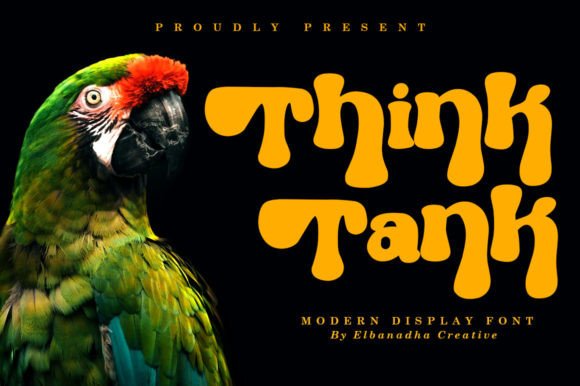 Thinktank Typeface Review: A Groovy Display Font for Editorial Branding