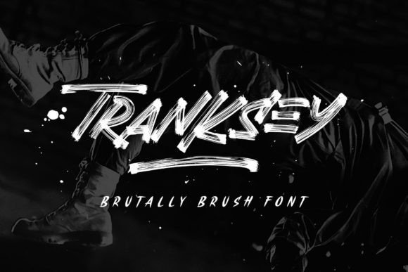 Tranksey Brush Typeface for High-Impact Web Design