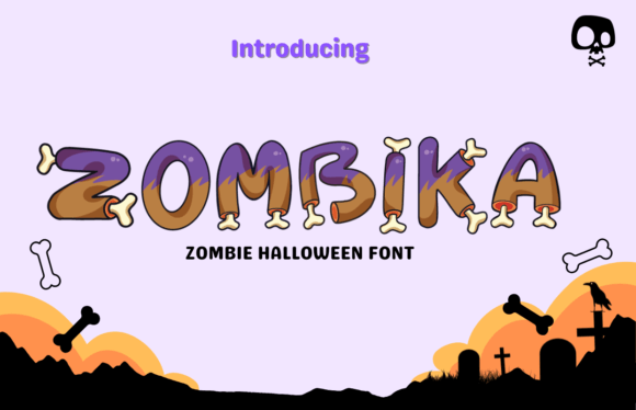 Zombika: The Funny Halloween Font for Creators